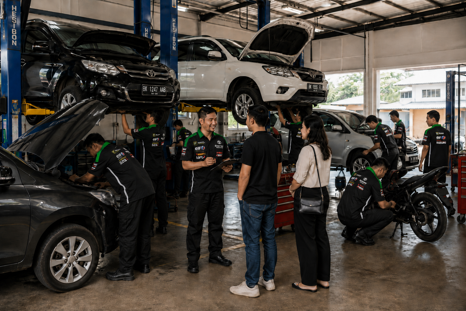 konveksi seragam Pematangsiantar, buat seragam usaha di Siantar, seragam karyawan Sumatera Utara, seragam warung dan kafe Siantar, polo custom Pematangsiantar